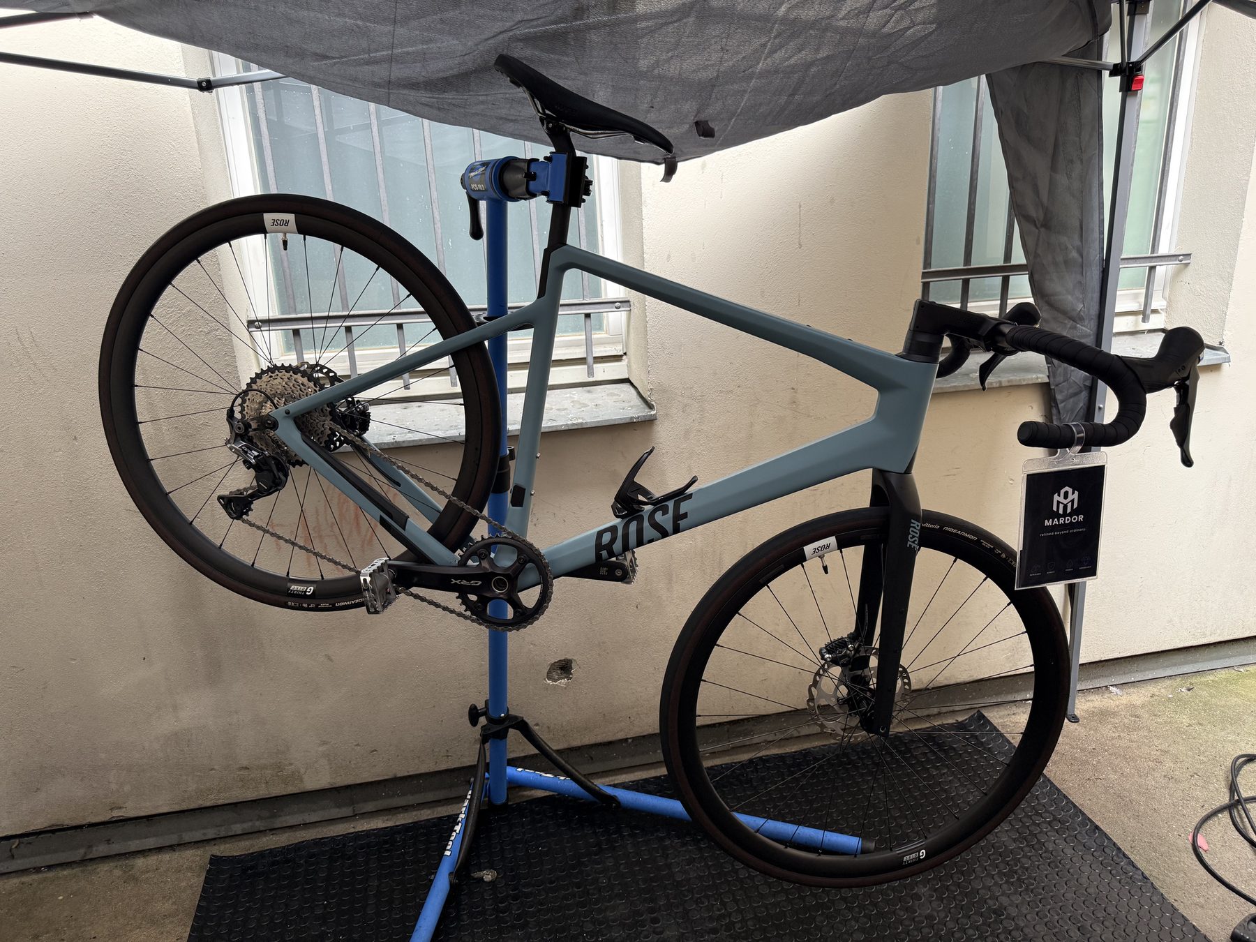 Gereinigtes Rennrad nach professionellem MARDOR Detailing